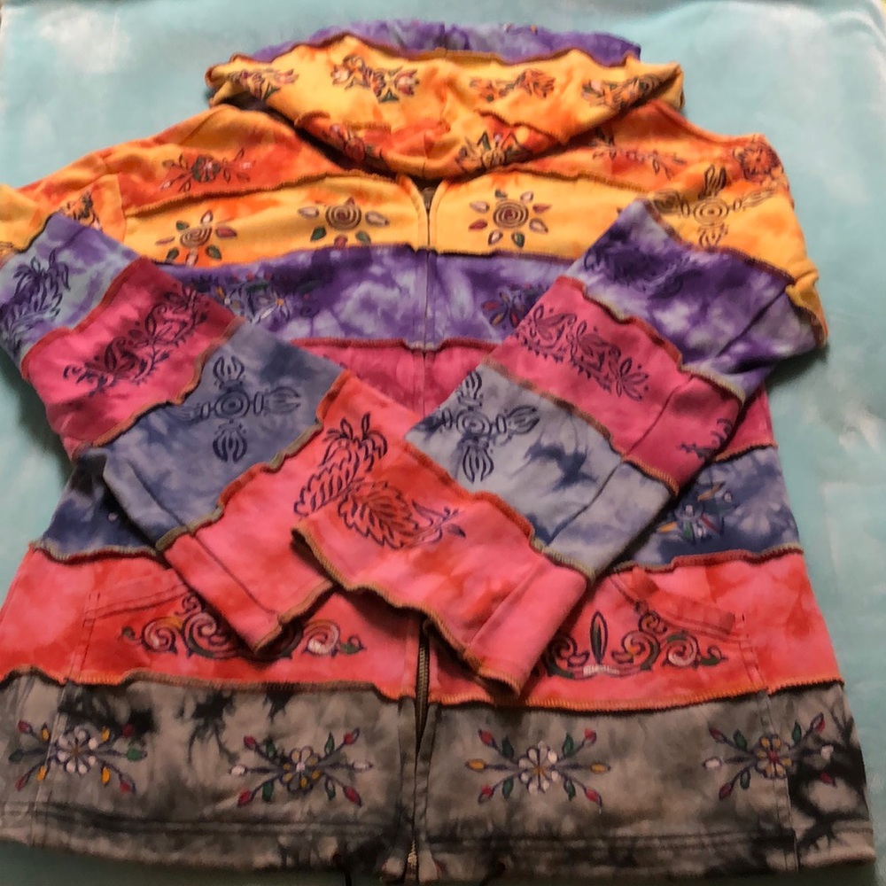 A bright sweatshirt!